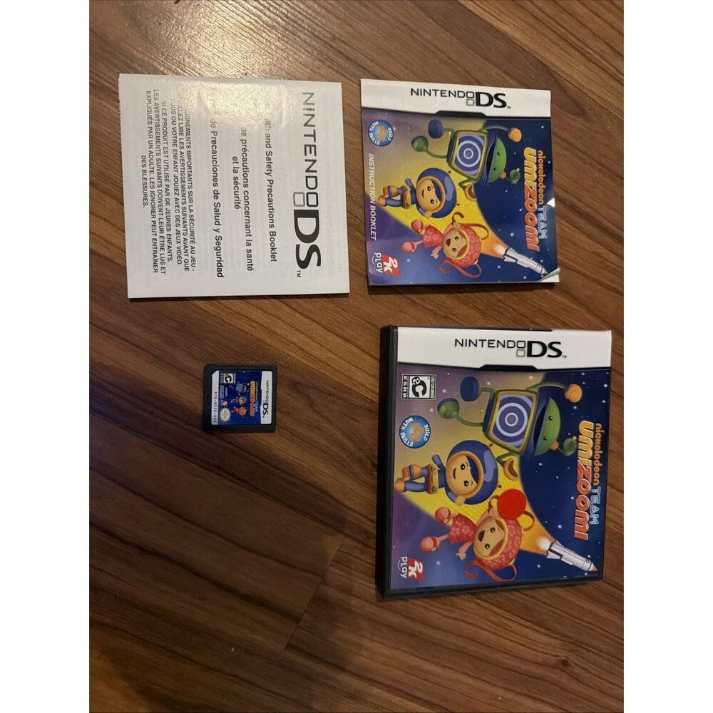 Nintendo DS Nickelodeon Team Umizoomi Game Educational Preschool CIB